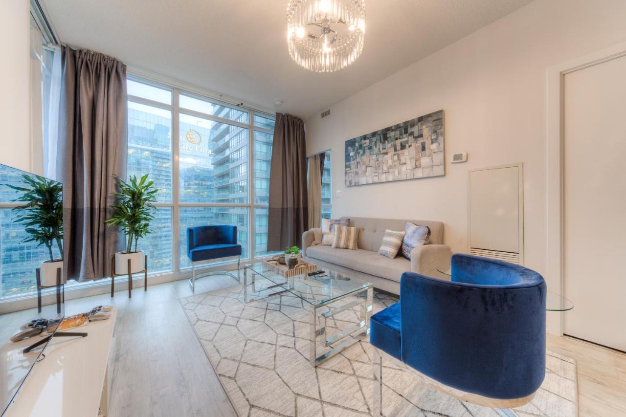 Stylish Newly Furnished Condo With Beautiful Lake View Toronto Exteriör bild